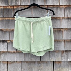 Perfectwhitetee Light Green Women's Athletic Shorts